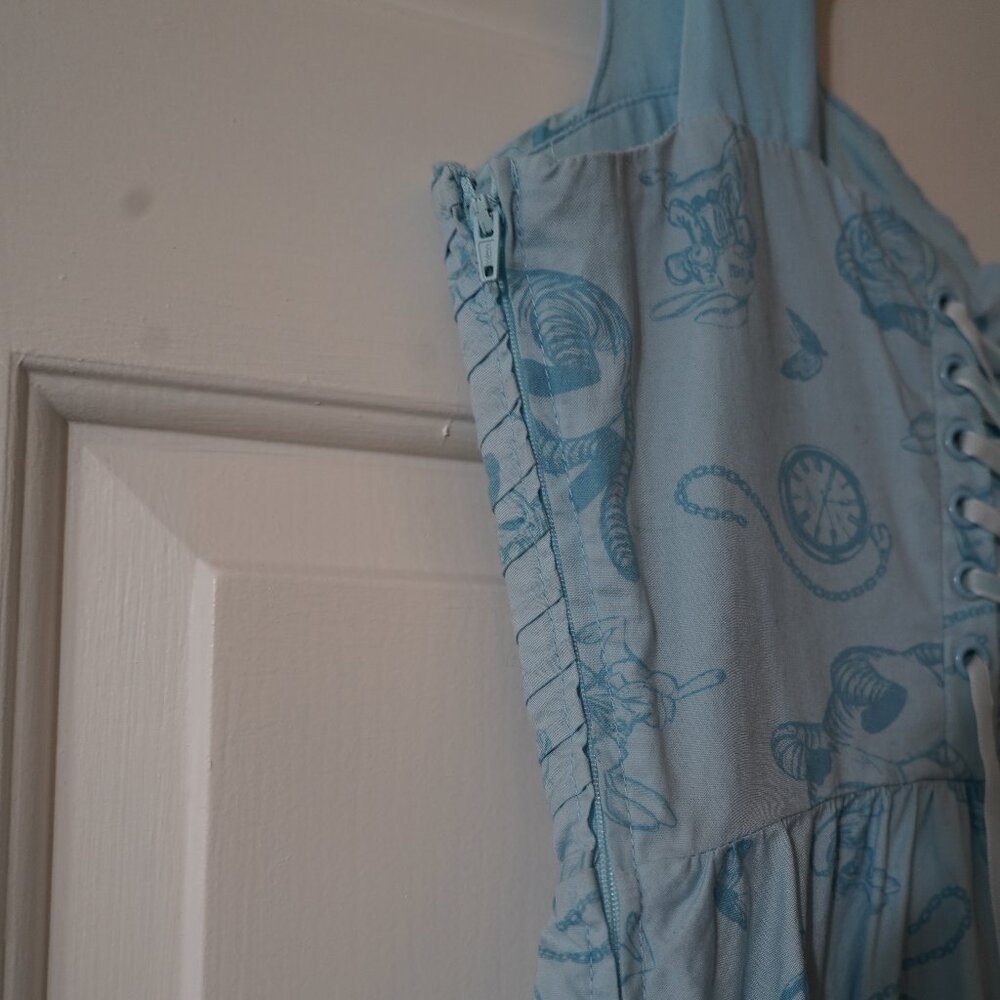 Disney Alice Through The Looking Glass Alice Tea Party Dress size medium - Picture 5 of 6